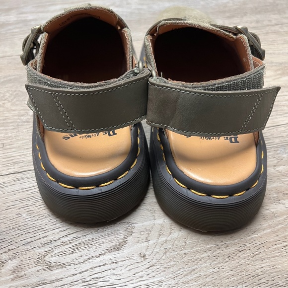 Dr Martens Jorge ii olive green Size 7 Slingback Mules - Picture 5 of 10